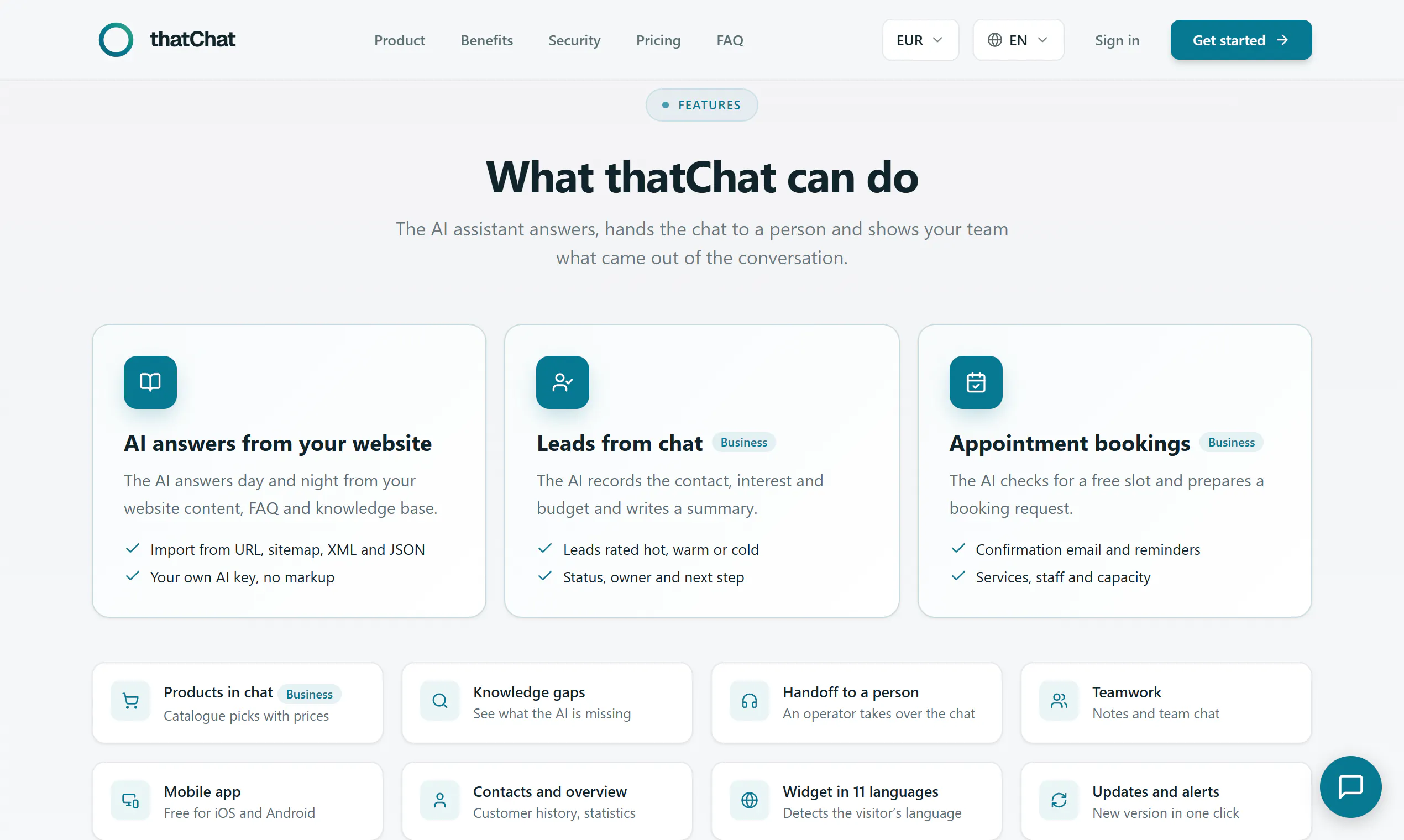 thatChat gallery image
