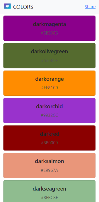 Websafe Colors Picker media 1