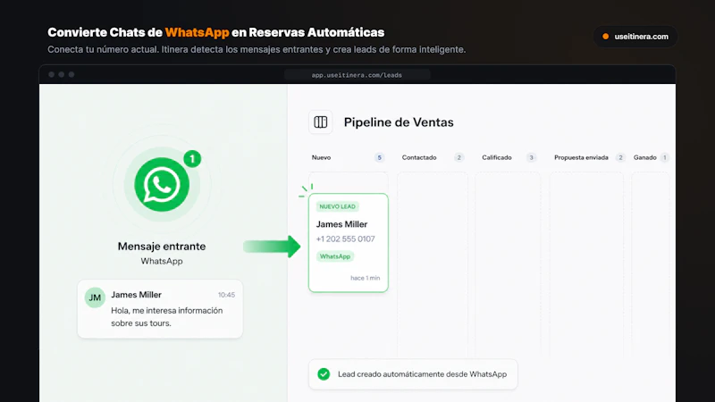 Itinera CRM screenshot 2