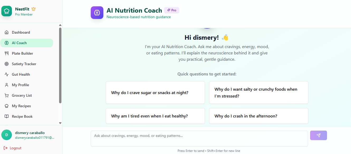 NestFit App gallery image