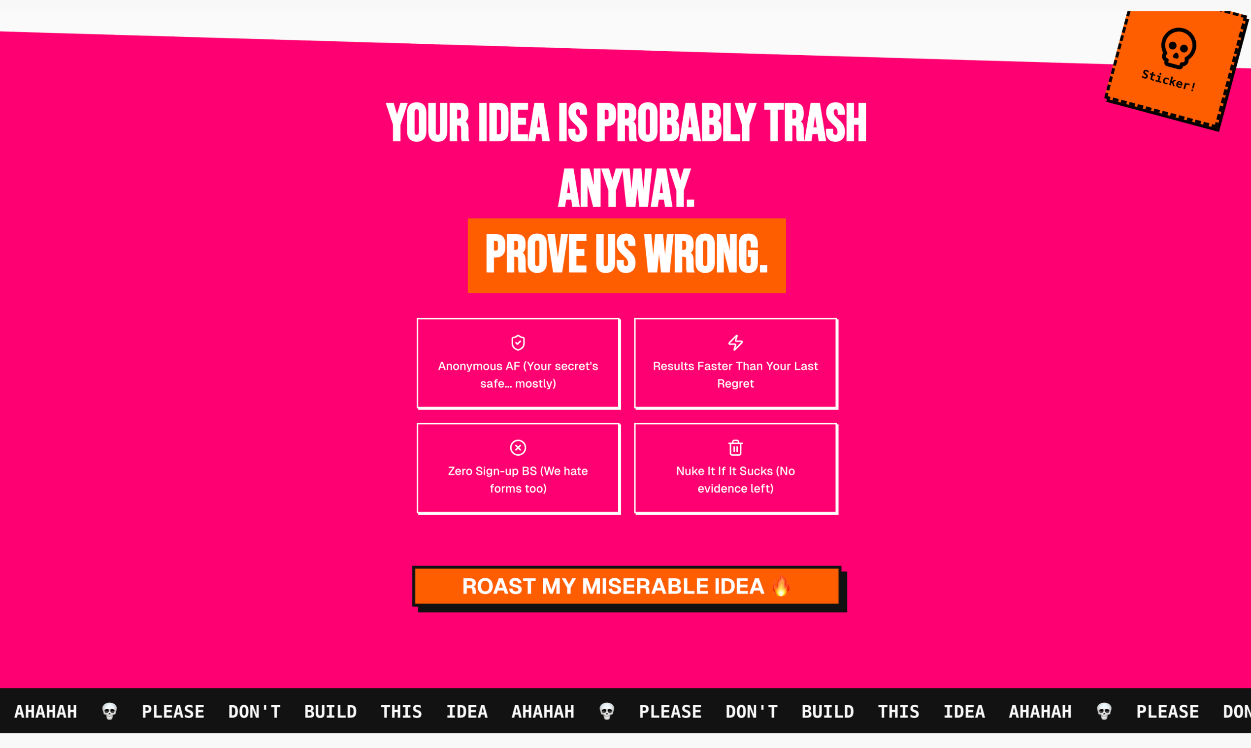 DontBuildThis gallery image