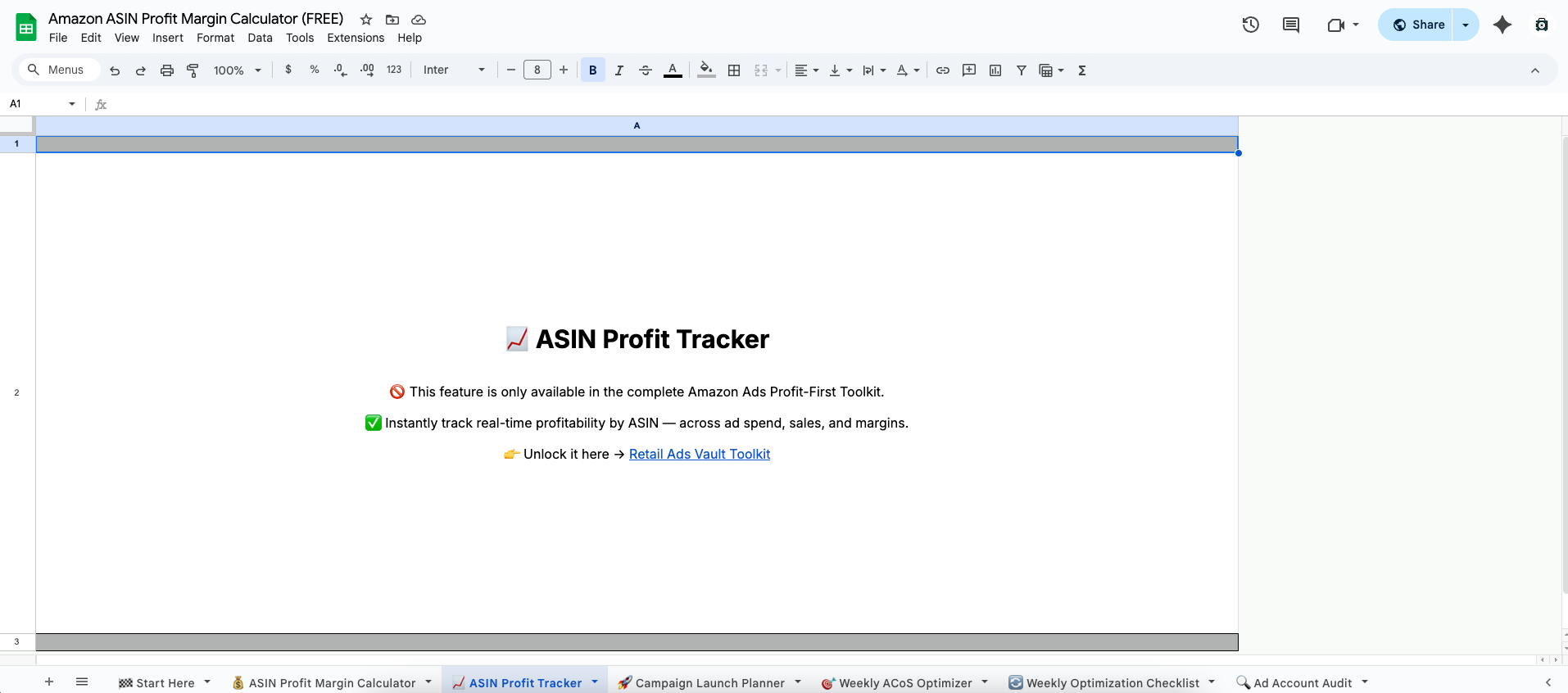 Amazon ASIN Profit Margin Calculator media 3