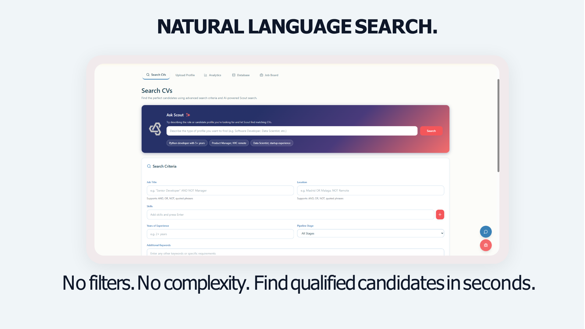 Scout - Screenshot 3 showing product features and functionality