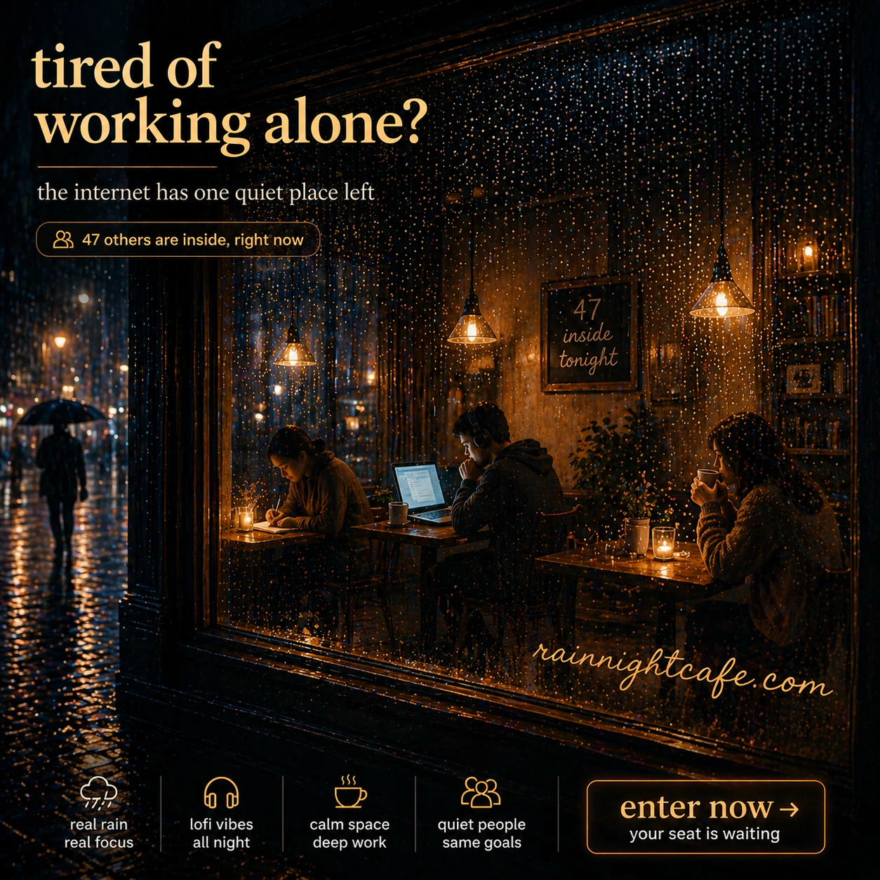 Rain Night Café screenshot 3