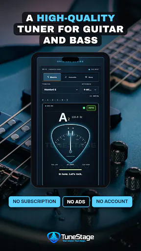 TuneStage: Guitar & Bass Tuner gallery image