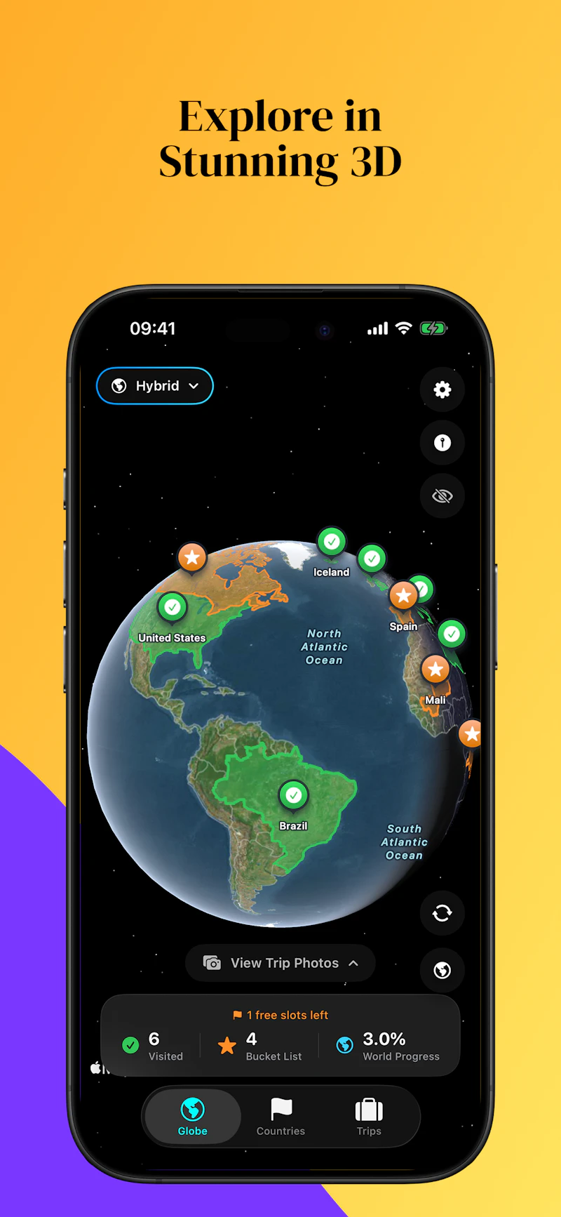 Worldmarks screenshot 1