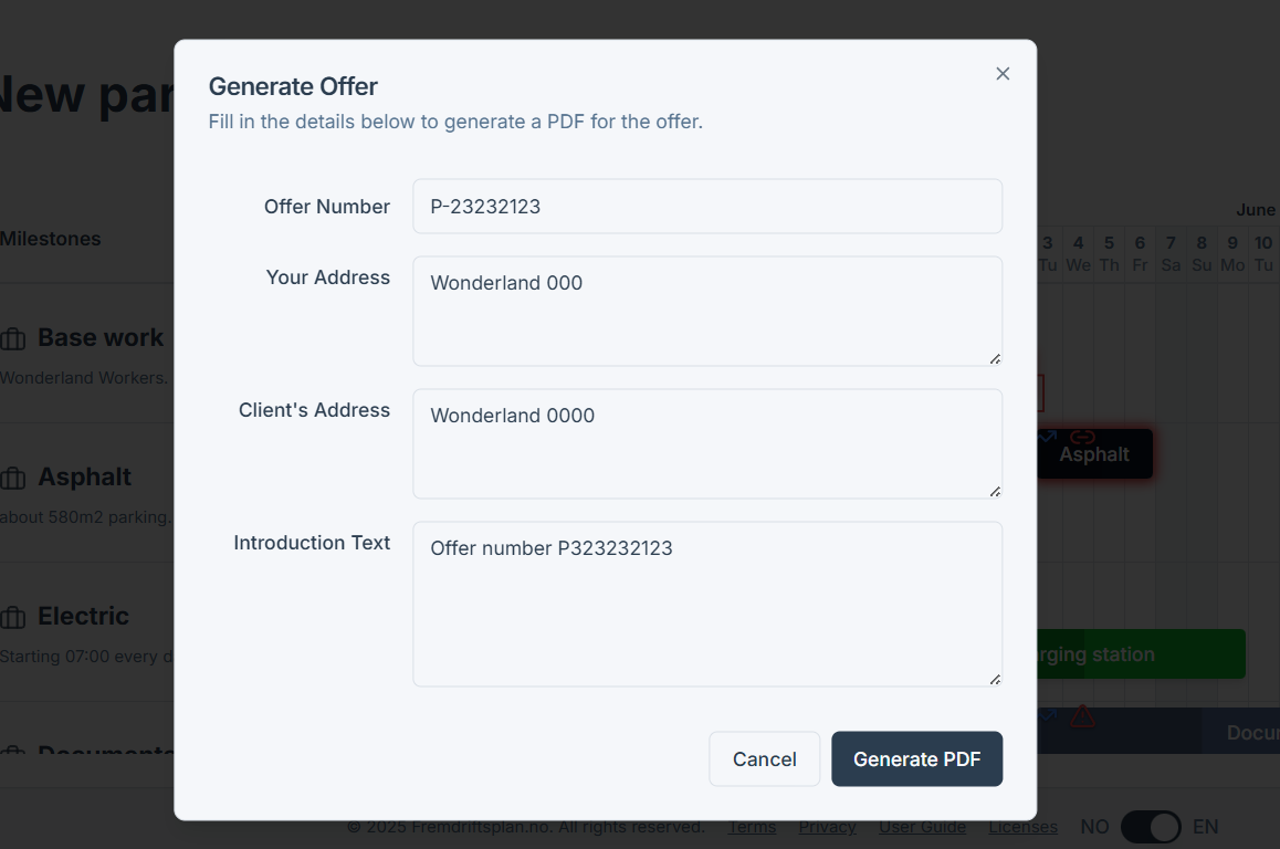 Progressionplan.com / Fremdriftsplan.no gallery image