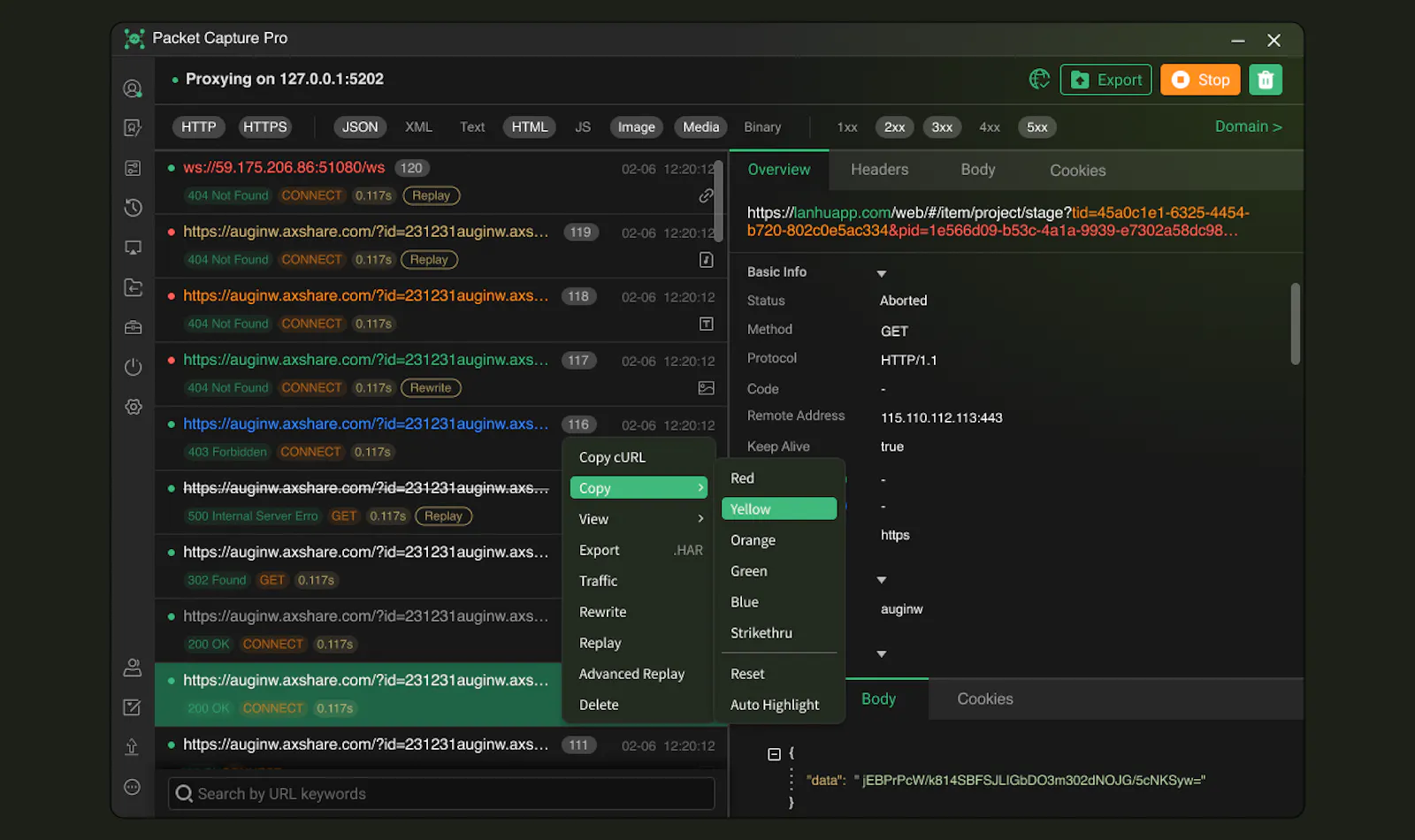 Packet Capture Pro screenshot 5