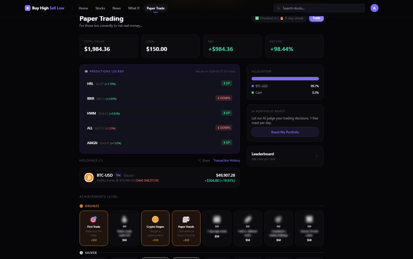 Buy High Sell Low gallery image