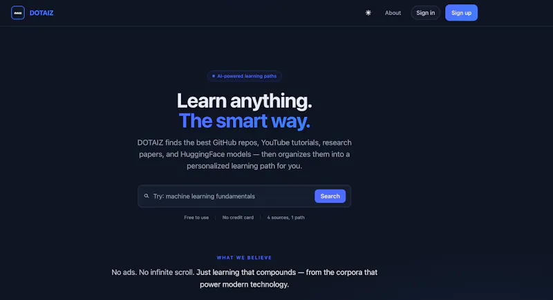 Dotaiz screenshot 1