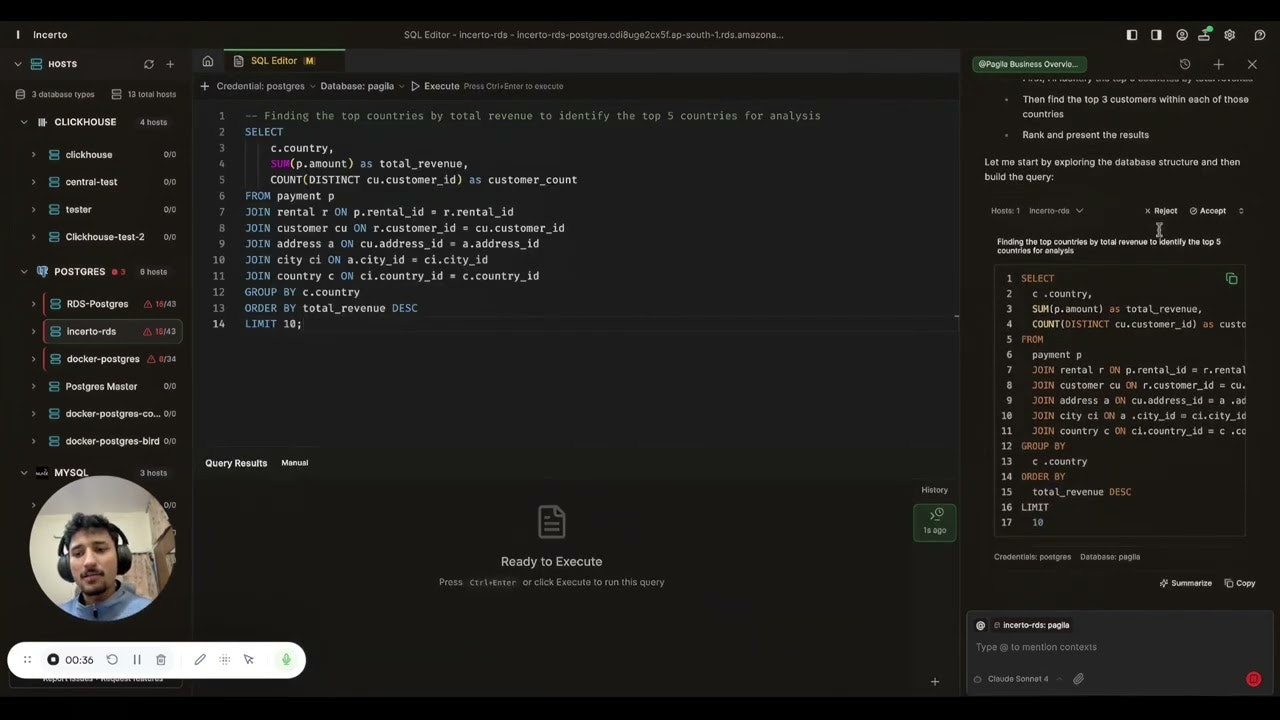 Incerto: The AI Copilot for Database Management