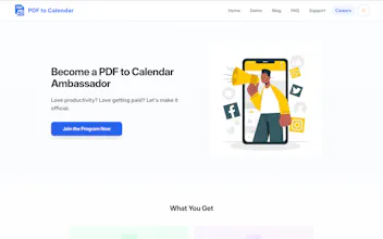 PDF to Calendar gallery image