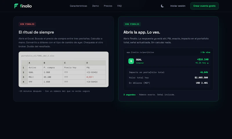 Finolio screenshot 2