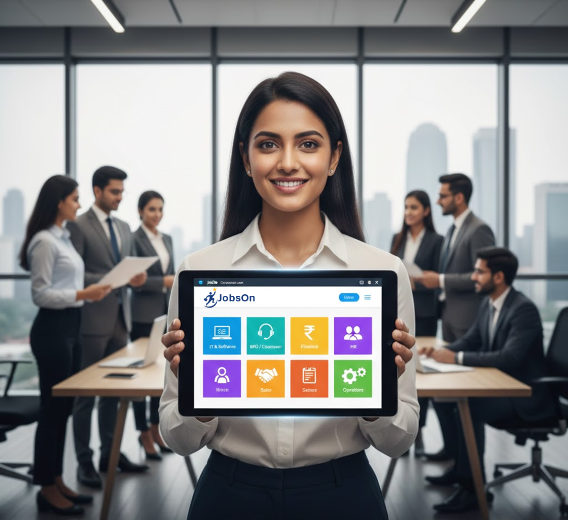 JobsOn - Main product screenshot demonstrating key features and user interface