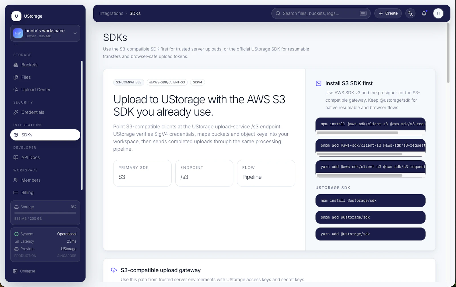 UStorage screenshot 3