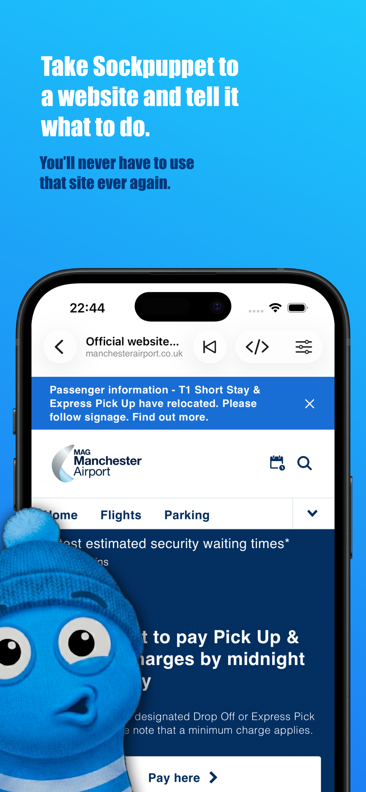 Sockpuppet - Screenshot 2 showing product features and functionality