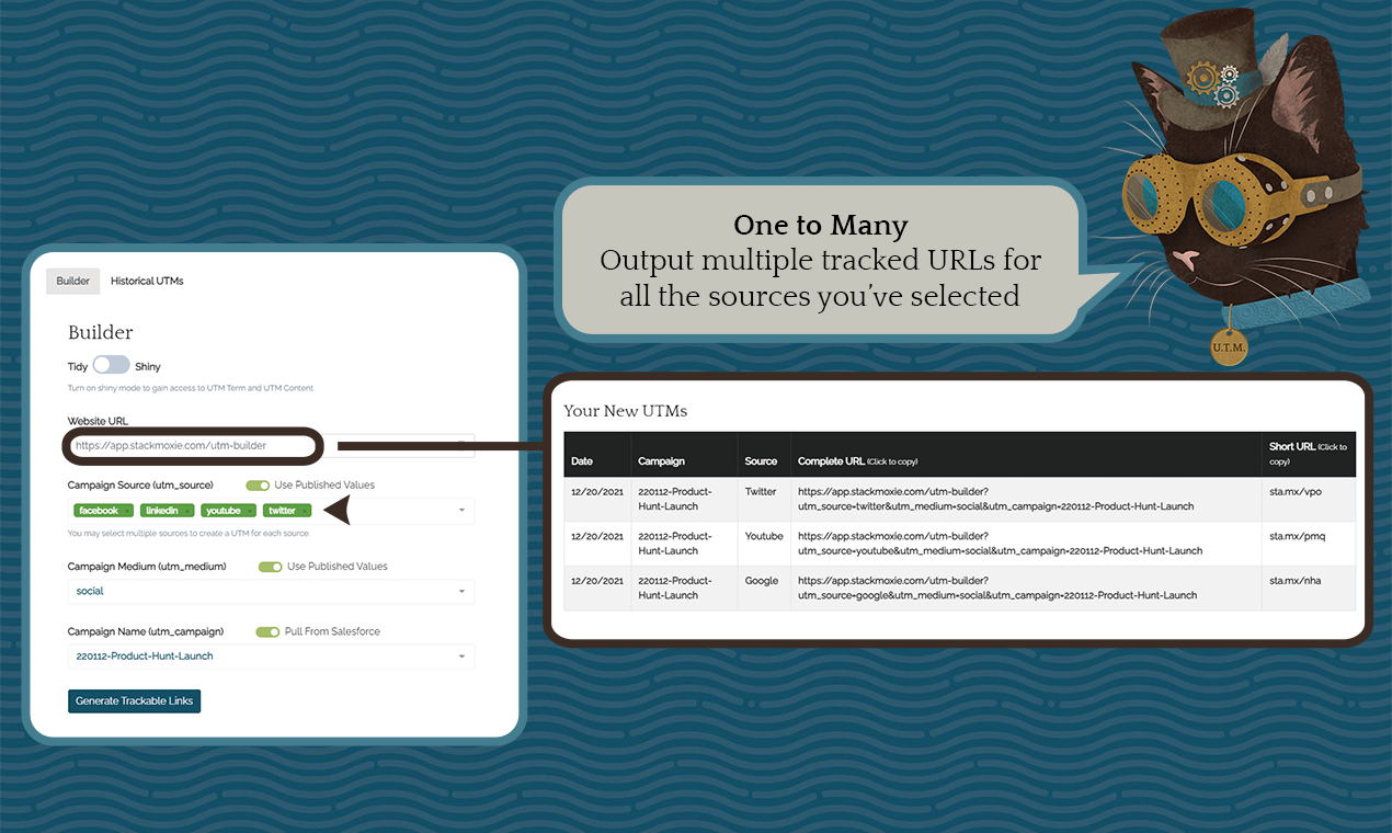 Purrfect UTM Builder by Stack Moxie gallery image