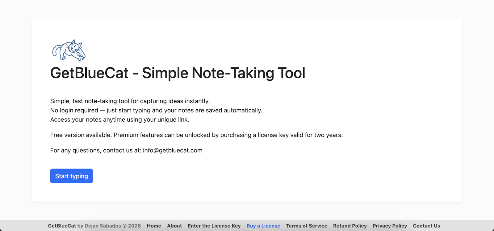 GetBlueCat screenshot 2