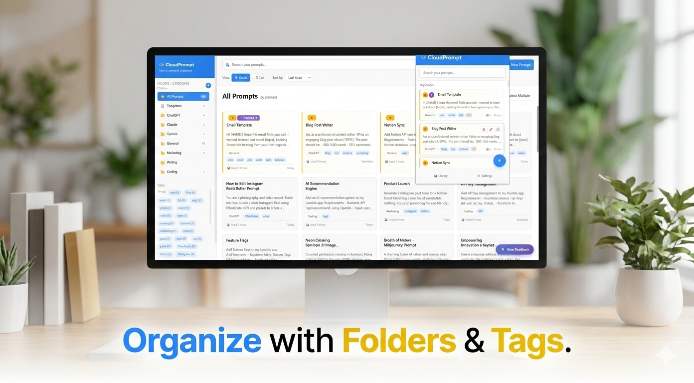 CloudPrompt - Screenshot 3 showing product features and functionality