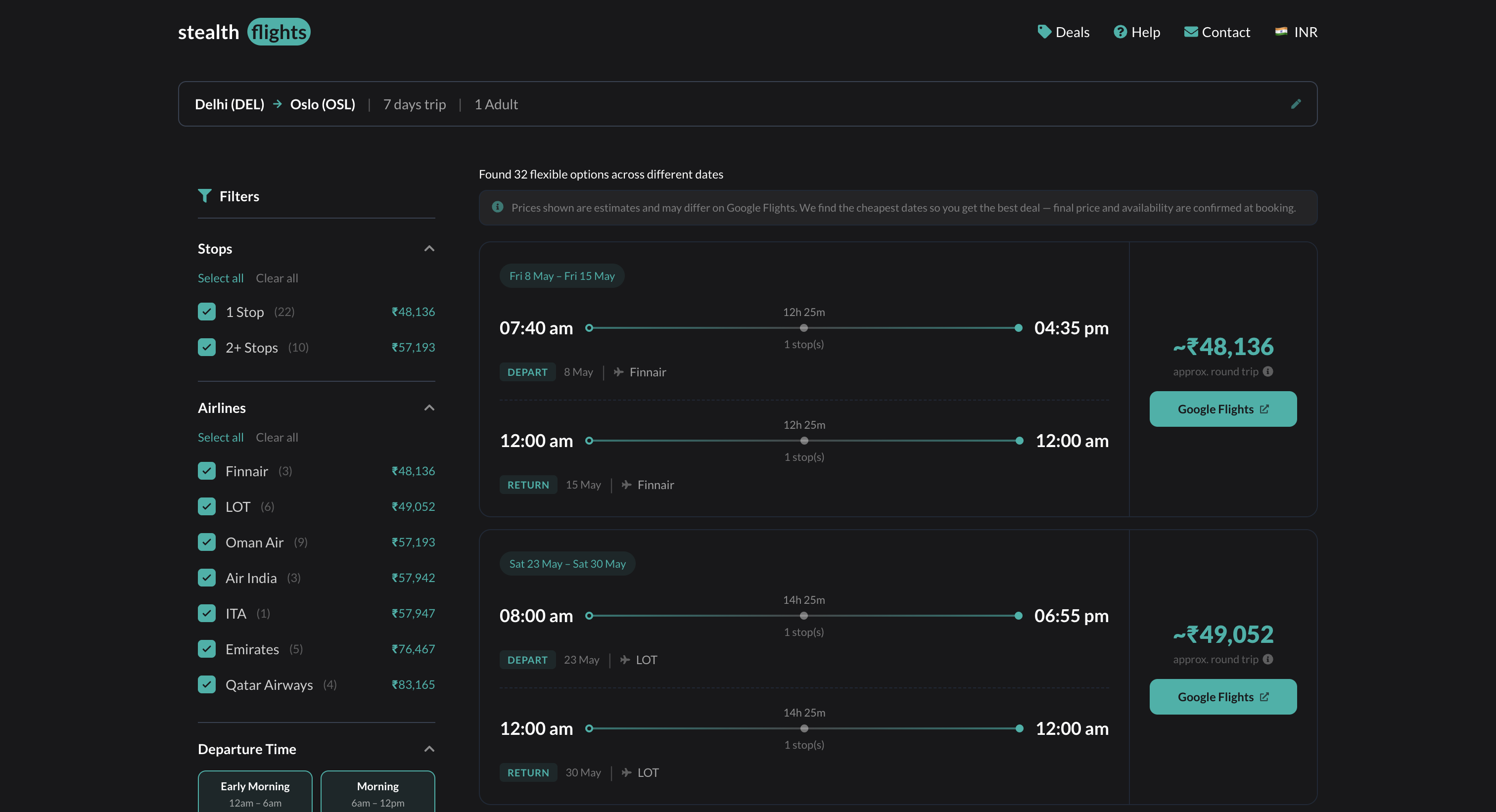 StealthFlights gallery image