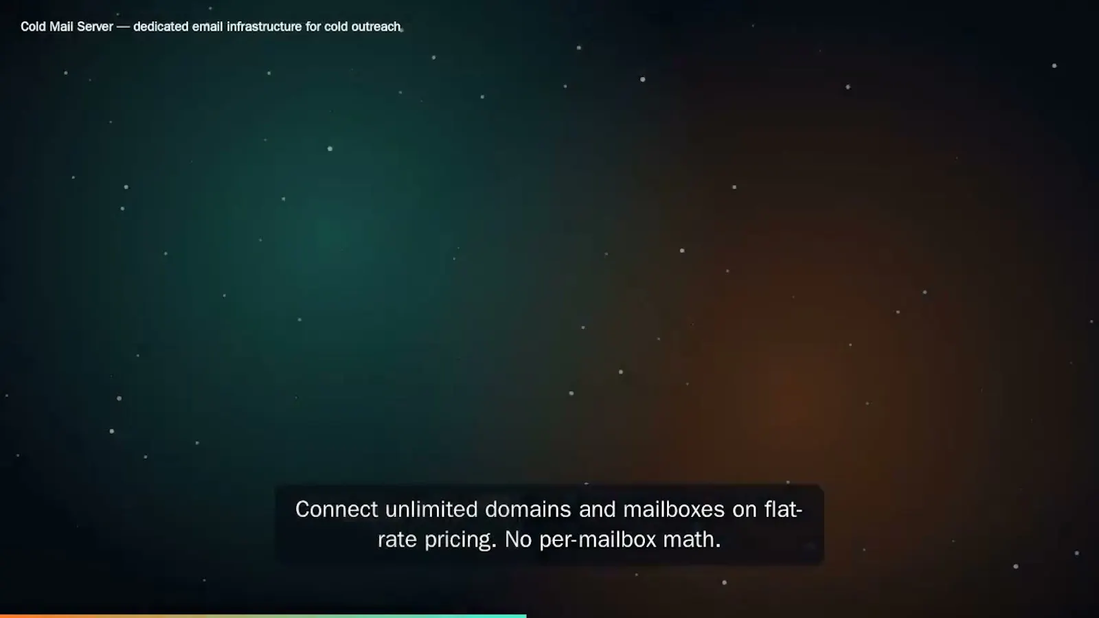 Cold Mail Server screenshot 1 (video preview)