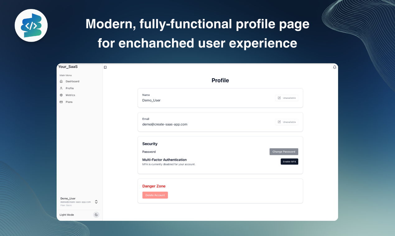 npx create-saas-app - 必要な唯一のフルスタックの反応ボイラープレートメディア7