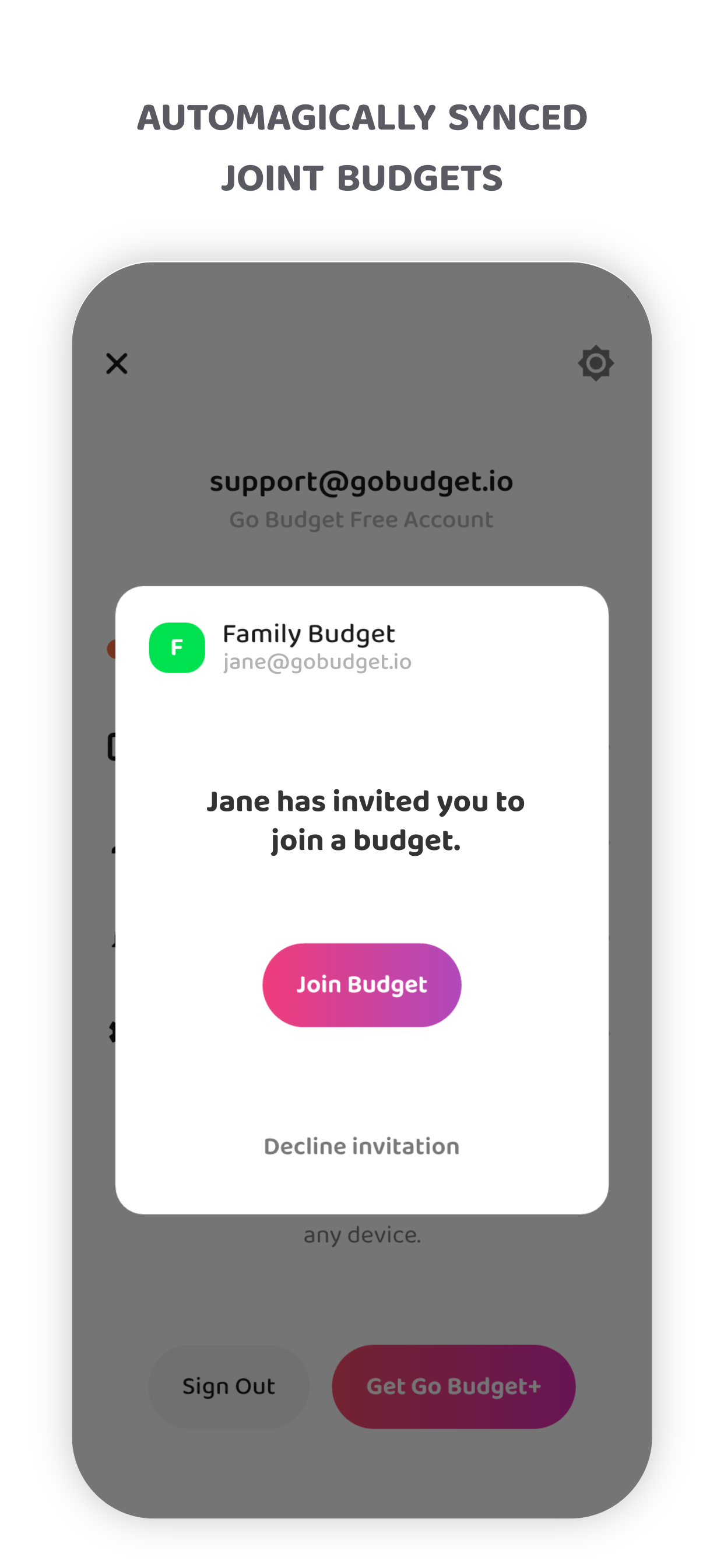 Go Budget - Manual Budget Tracker gallery image