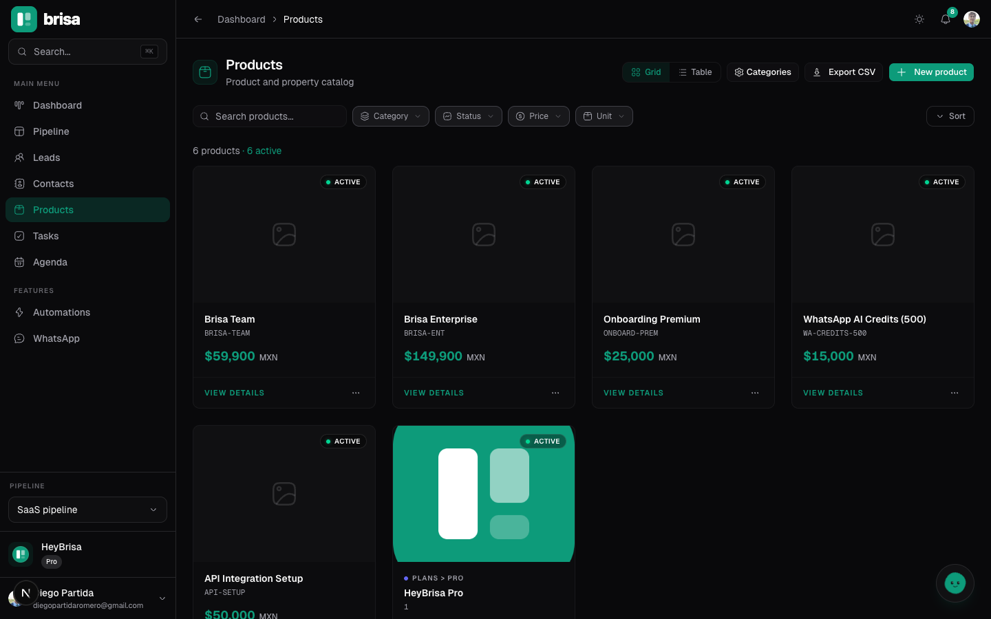 Brisa CRM gallery image