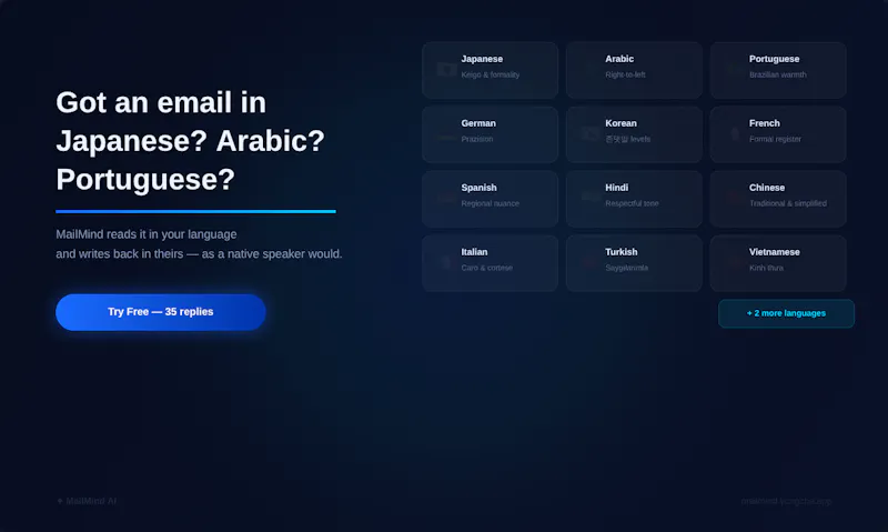 MailMind AI screenshot 1