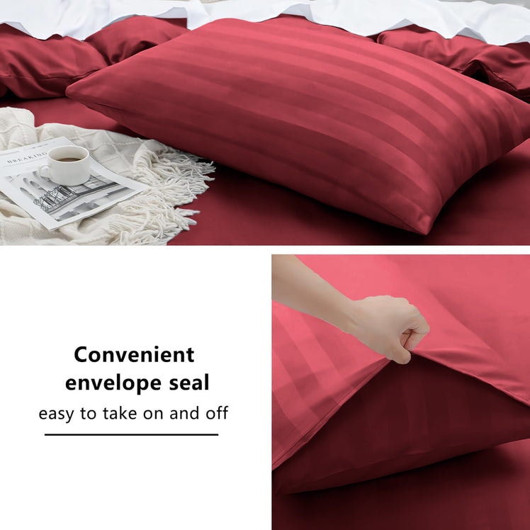 4PC Stripe Bedding Complete Set gallery image