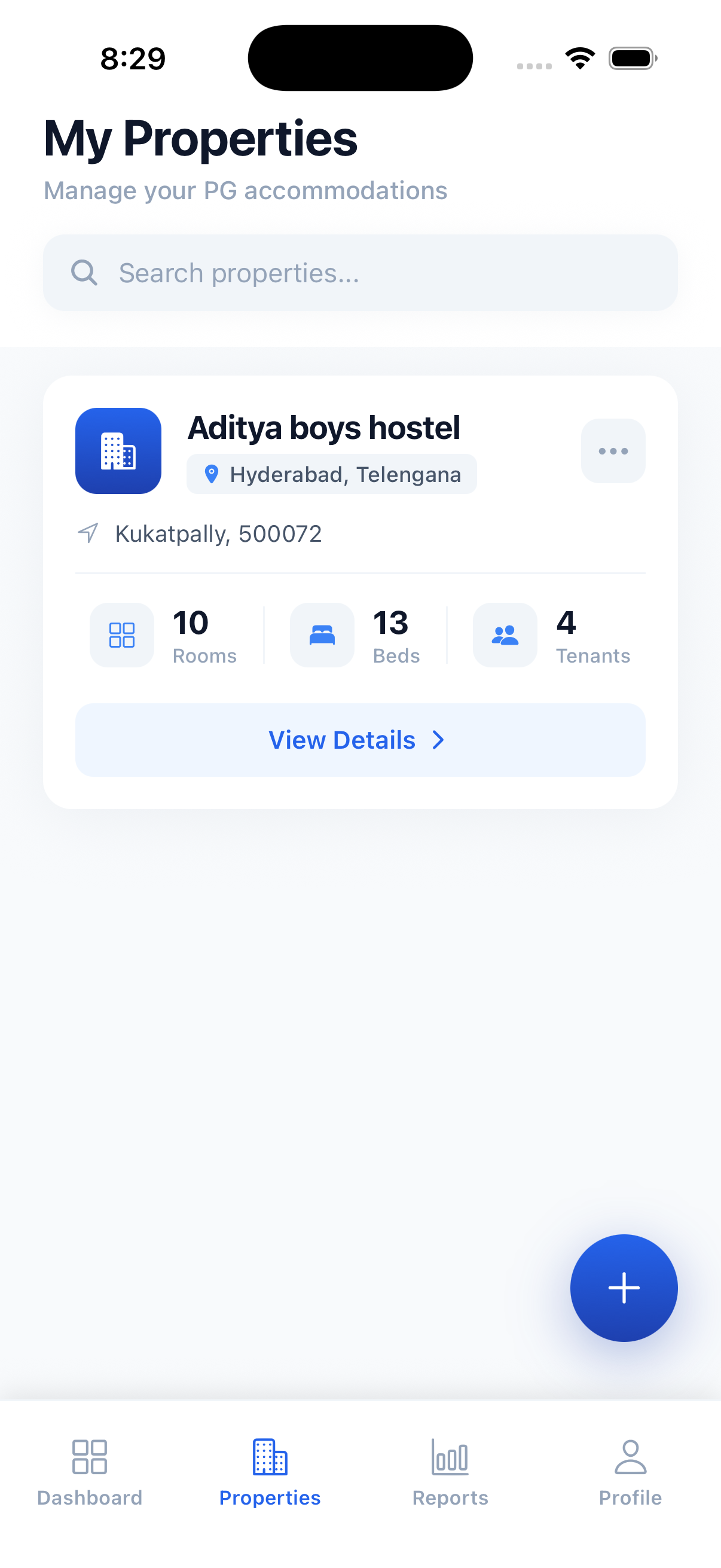 My PG Manager - Screenshot 3 showing product features and functionality