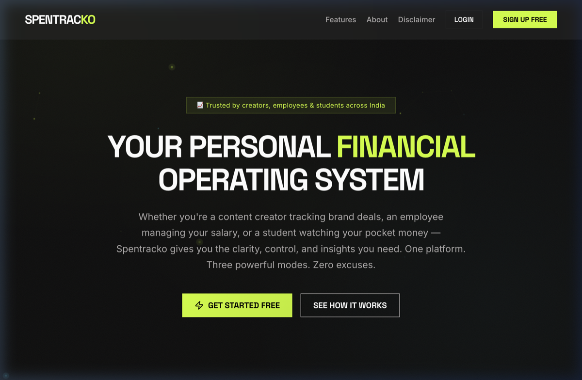 Spentracko gallery image