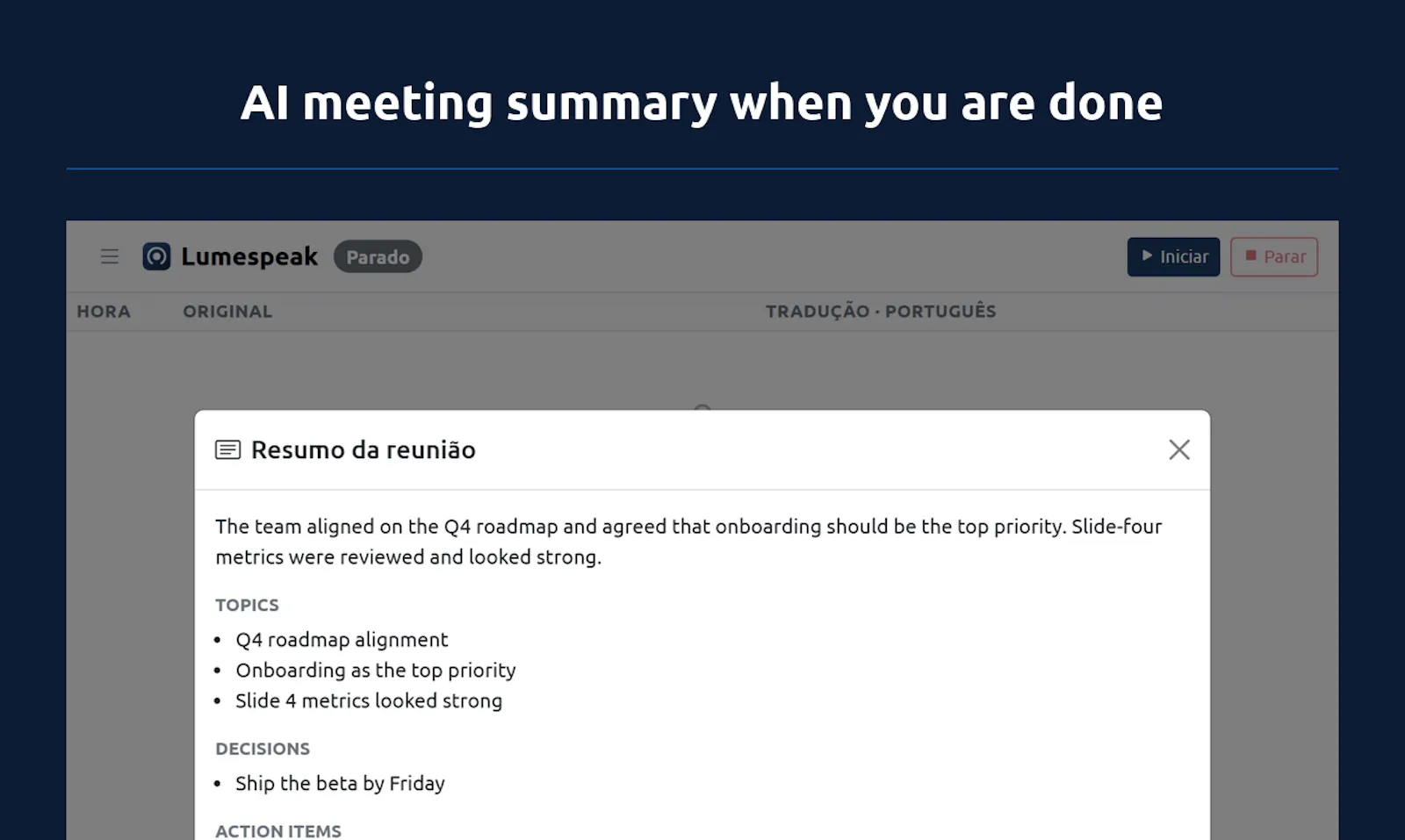 Lumespeak screenshot 4