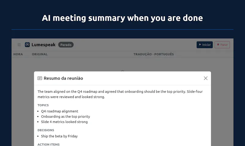 Lumespeak screenshot 4
