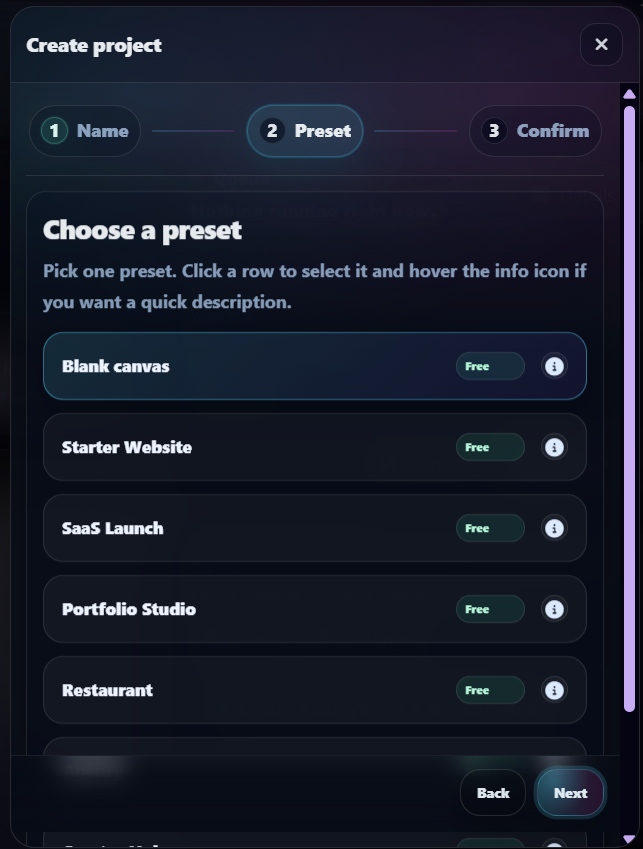 Spixor: Your new no code website builder gallery image