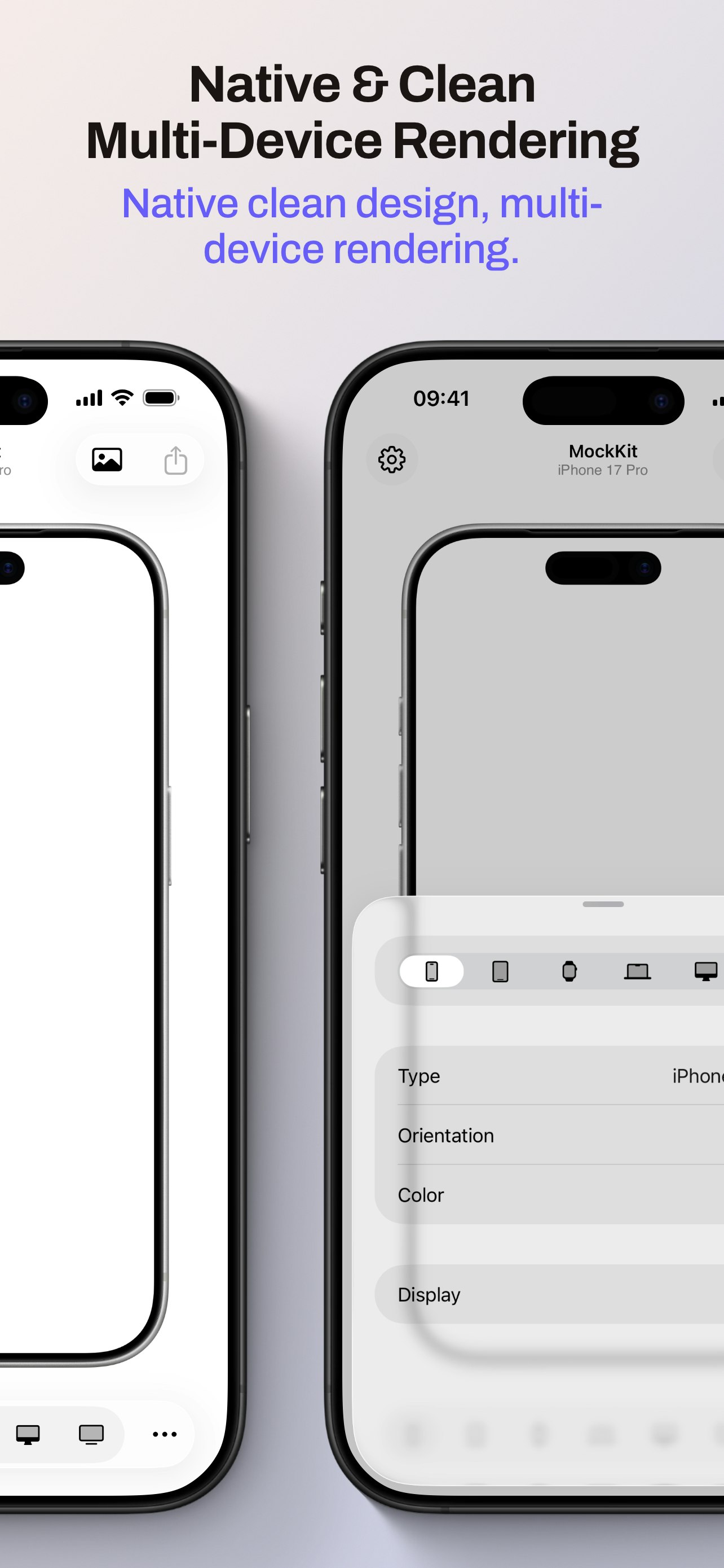 MockKit - Main product screenshot demonstrating key features and user interface