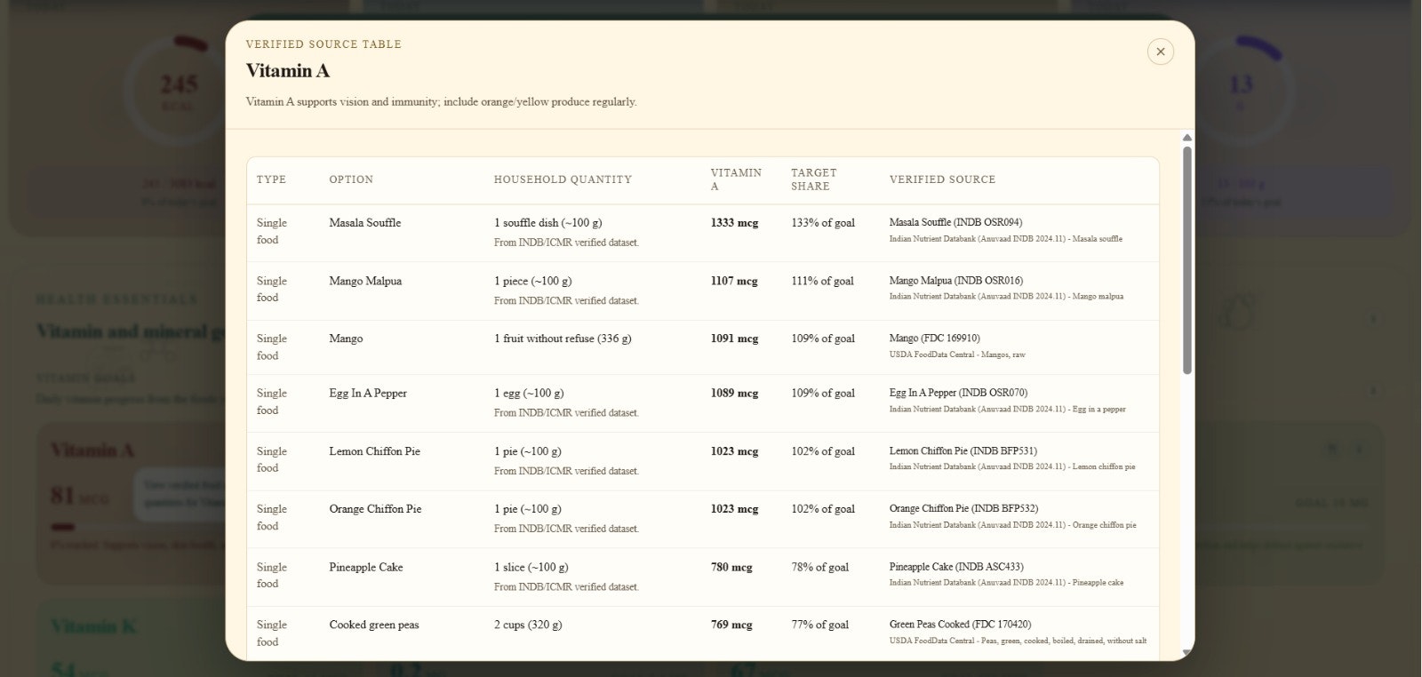 Nutraim - Screenshot 5 showing product features and functionality