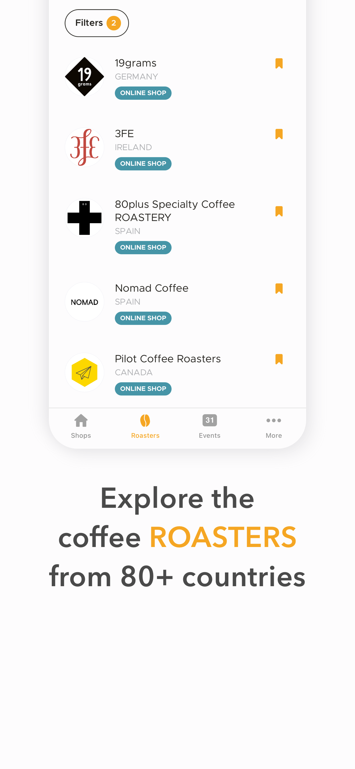 Roasters - World Coffee Guide gallery image