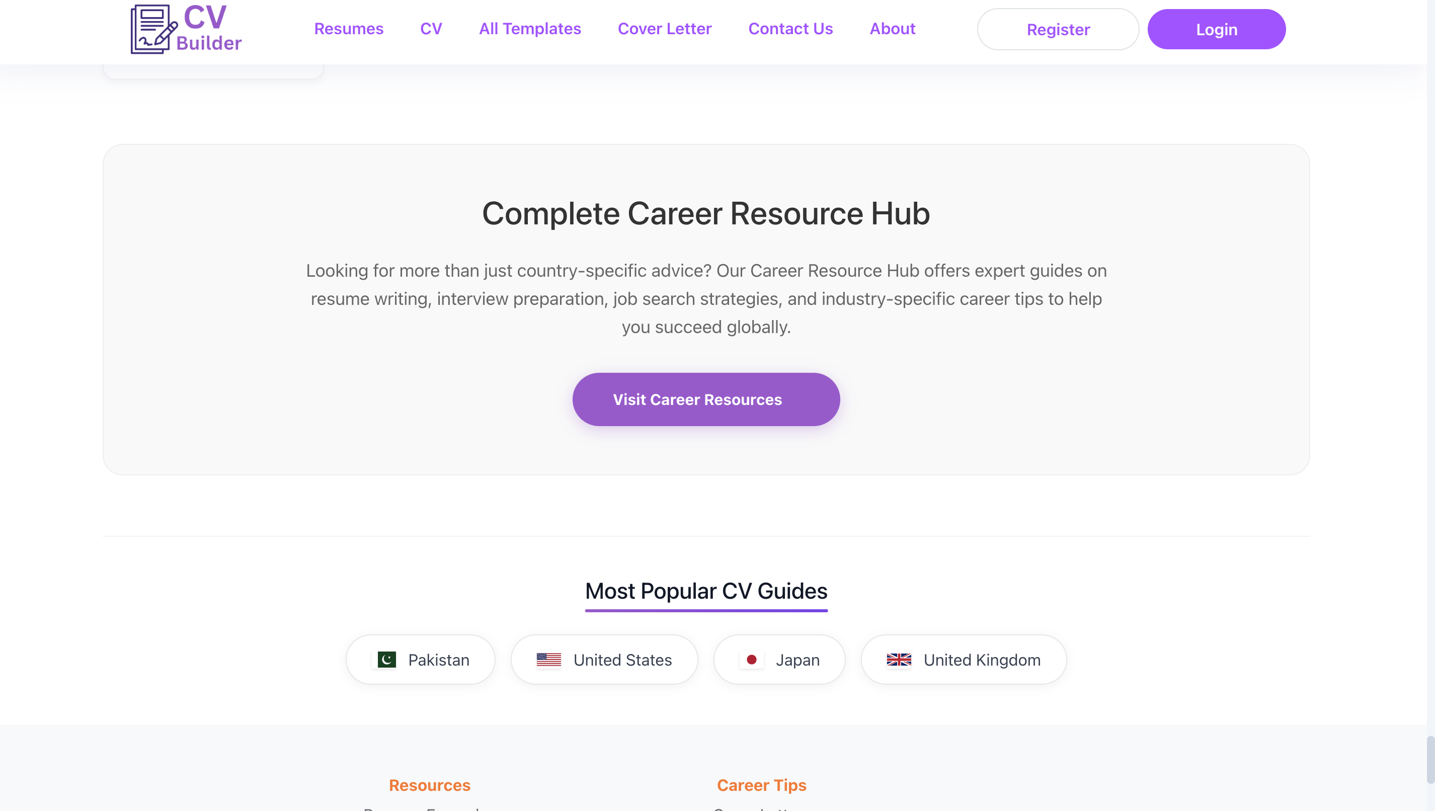 CV Builder gallery image