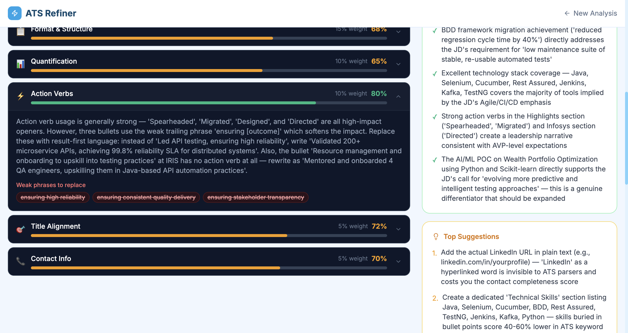 ATS Resume Refiner gallery image