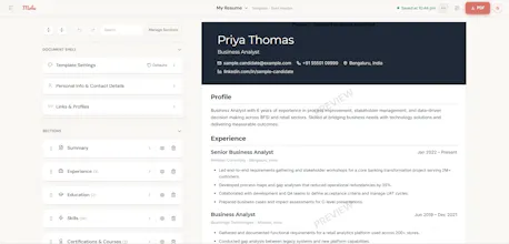 Mobu Resume gallery image
