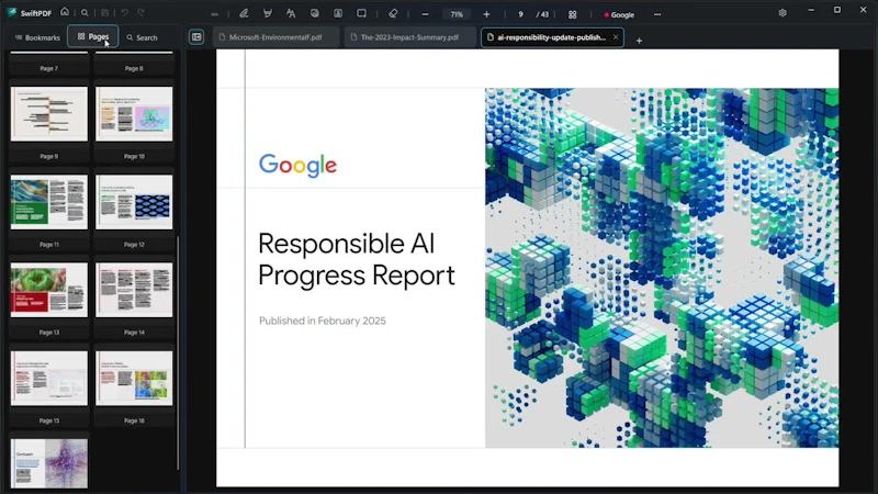 Swift PDF screenshot 1 (video preview)