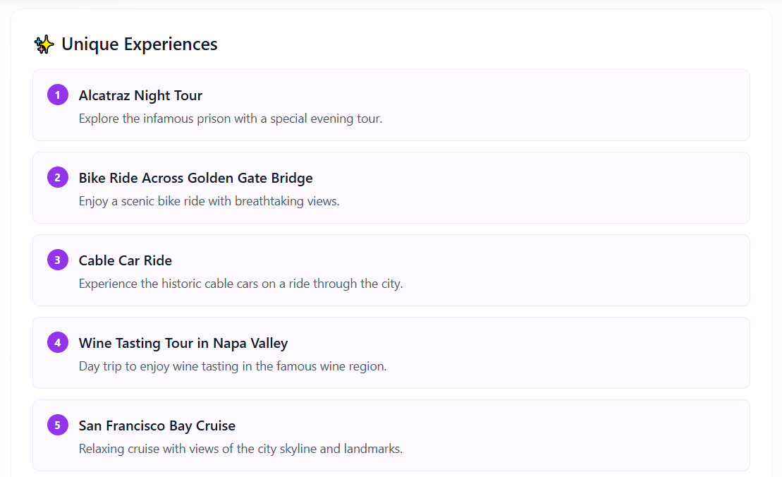 Vayajo - Your next trip, planned by AI in seconds media 7