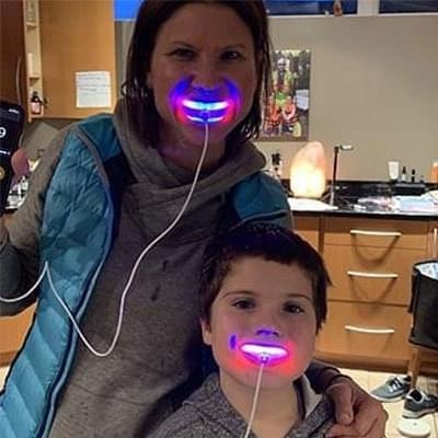 Primal Life Organics LED Denti sbiancanti - Sbiancamento dei denti, bocca sana media 5