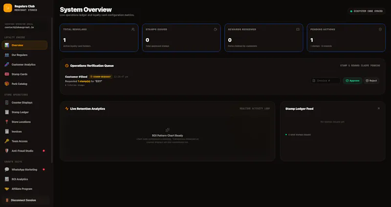 Regulars Club screenshot 1