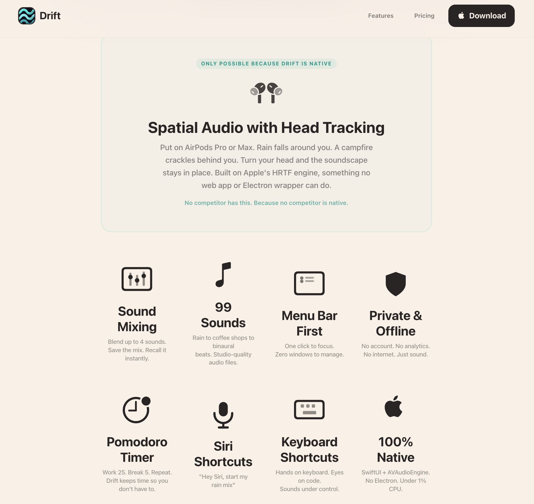 Drift - Ambient Sound Mixer gallery image