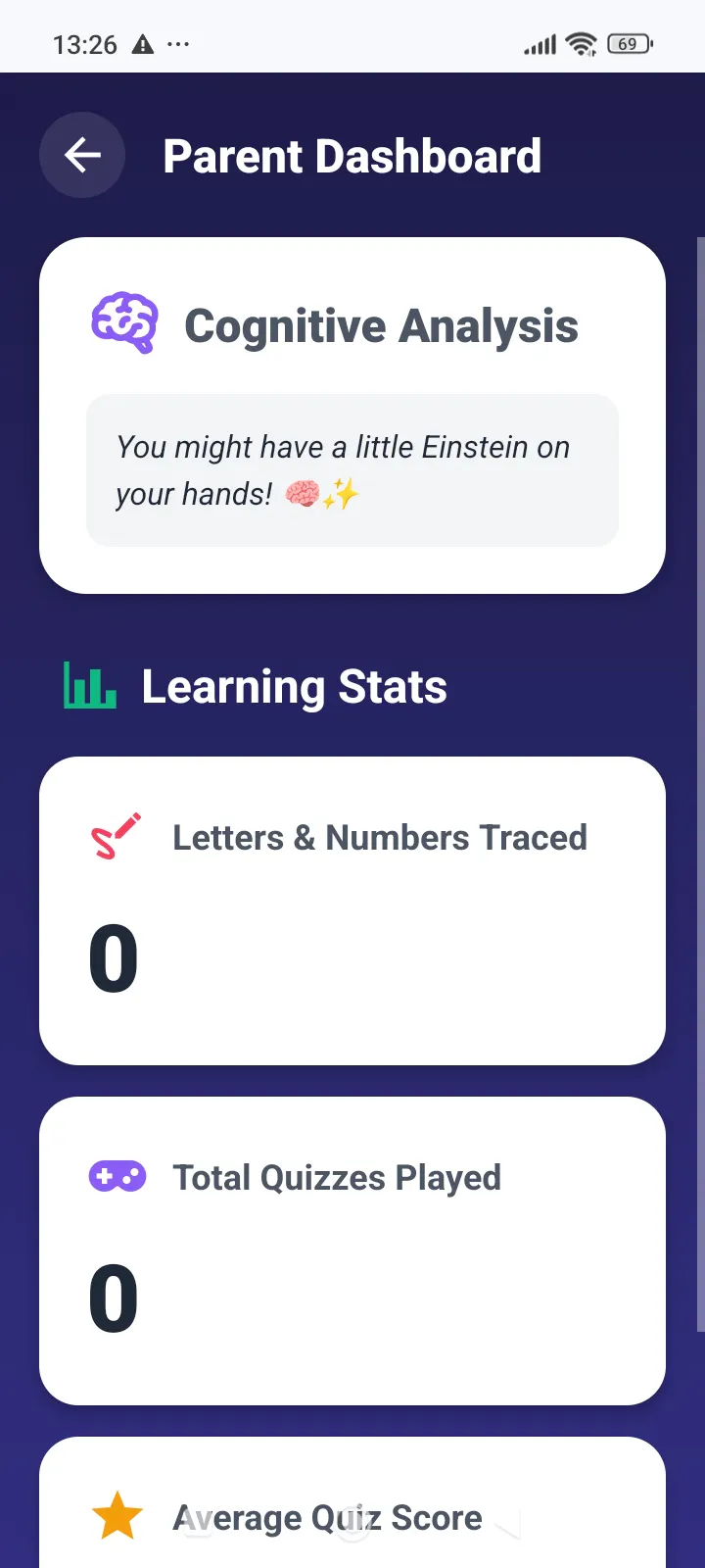 Kids learning app gallery image