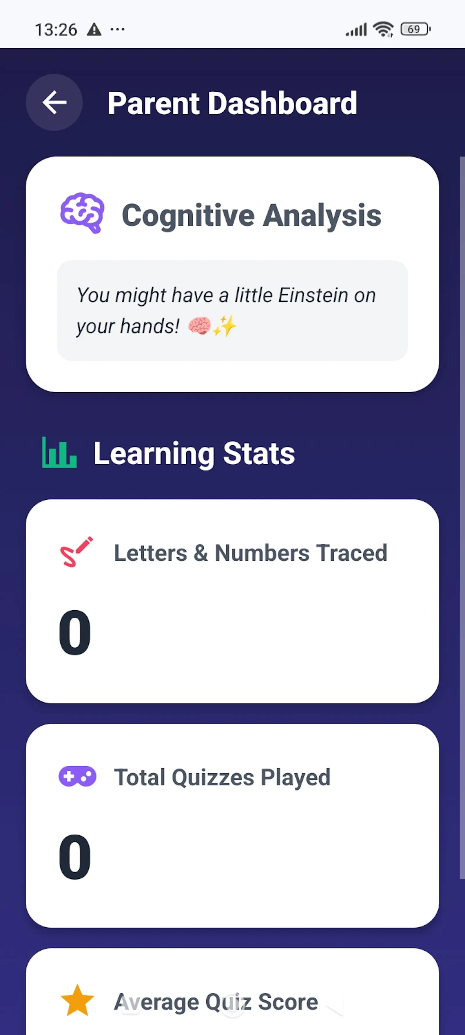 Kids learning app screenshot 2
