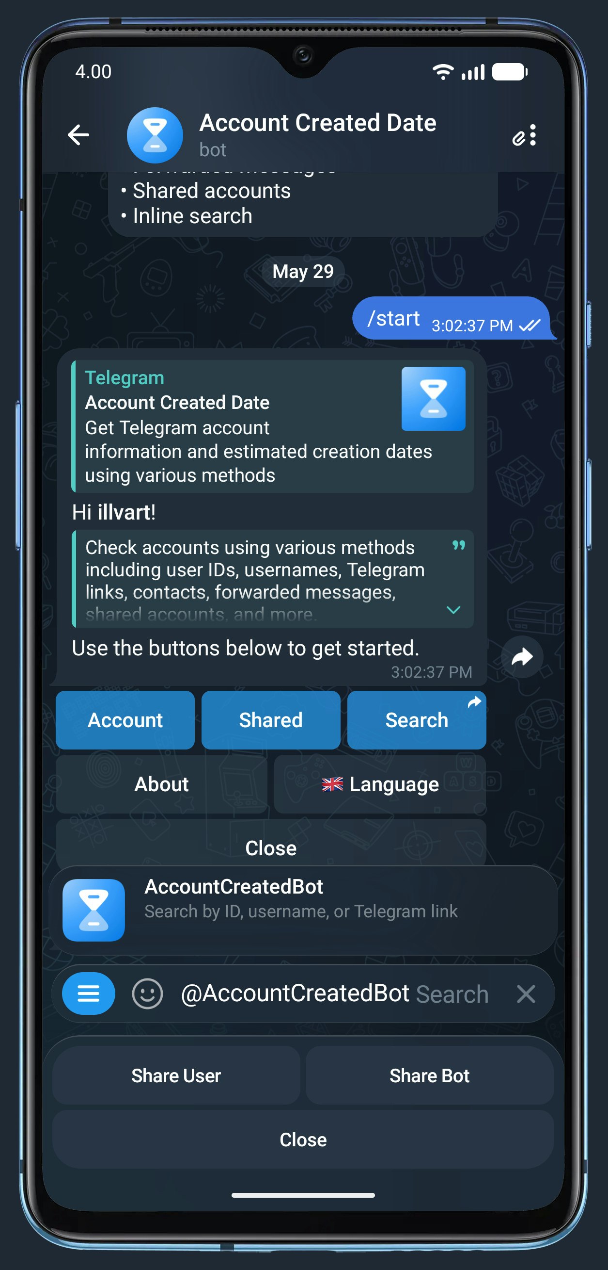 Account Created Date gallery image
