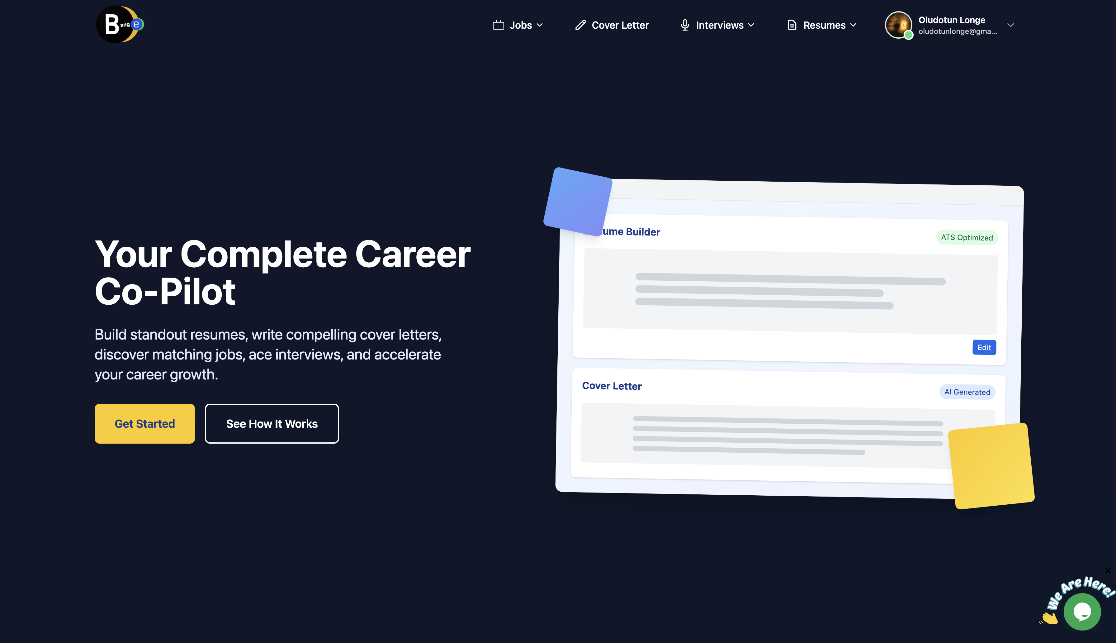 Bange.io - Screenshot 2 showing product features and functionality